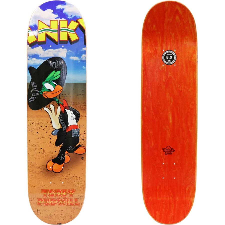 サンキュー 8.0インチ スケボー デッキ Thank You Skateboards サンキュー 8.0インチ スケボー デッキ Thank You Skateboards