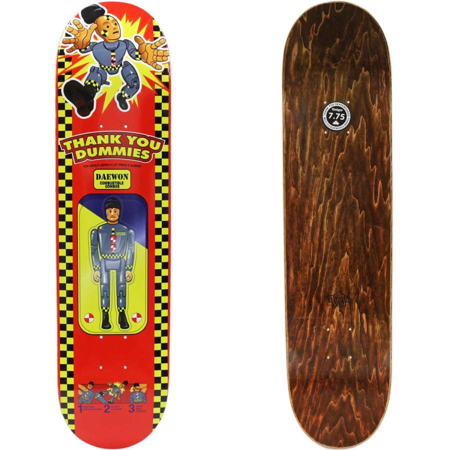 スケートボード ThankYou Skateboards DAEWON SONG 7.75 7.75インチ サンキュー スケボー コンプリート 完成品 Thank You