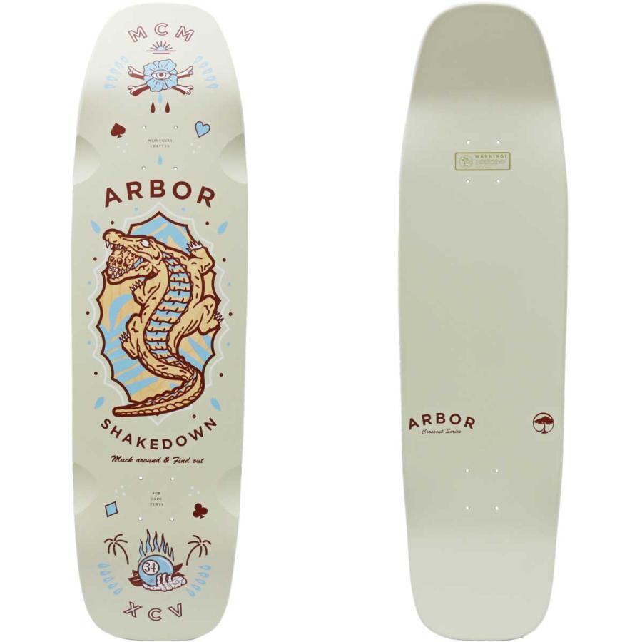 AROBR SHAKDDOWN 34 デッキ Arbor Skateboards - Shakedown 34 Scorpion Complete