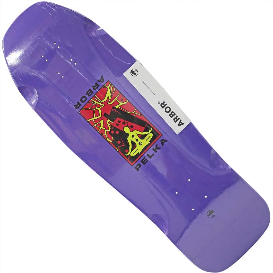 アーバー 10インチ スケボー デッキ Arbor Pro Ace Pelka Chaos Deck エースペルカ カオス スケートボード 人気ブランド オールドスクール 板 通販 | Arbor | 01