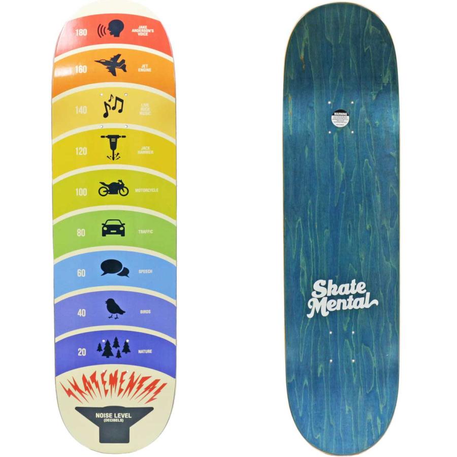 SKATE MENTAL スケートメンタル 8.38インチ スケボー デッキ SKATE MENTAL スケートメンタル 8.38インチ スケボー デッキ