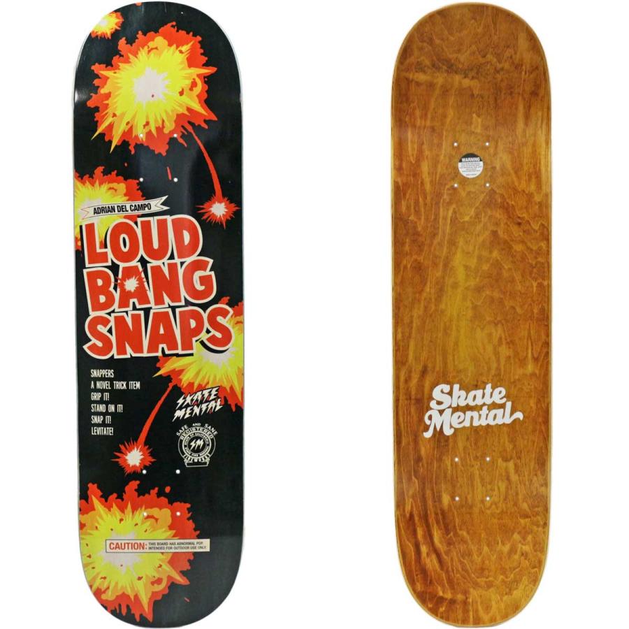 SKATE MENTAL スケートメンタル 8.25インチ スケボー デッキ