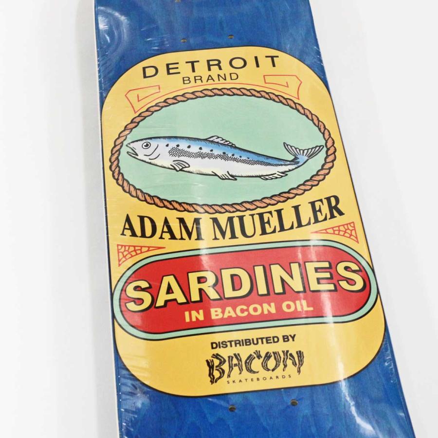 ベーコン 7.75インチ スケボー デッキ Bacon Skateboard Pro Adam Mueller Sardines Deck スケートボード プロ アダム ミュラー サーディン ブランド 板 | ブランド登録なし | 06
