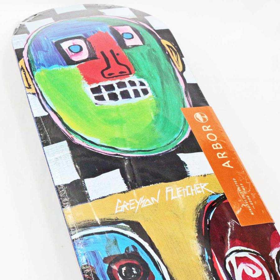 アーバー 8.875インチ スケボー デッキ Arbor Skateboards Pro Greyson Fletcher Checker Deck スケートボード 人気 ブランド スケボーデッキ 板 通販 | Arbor | 06