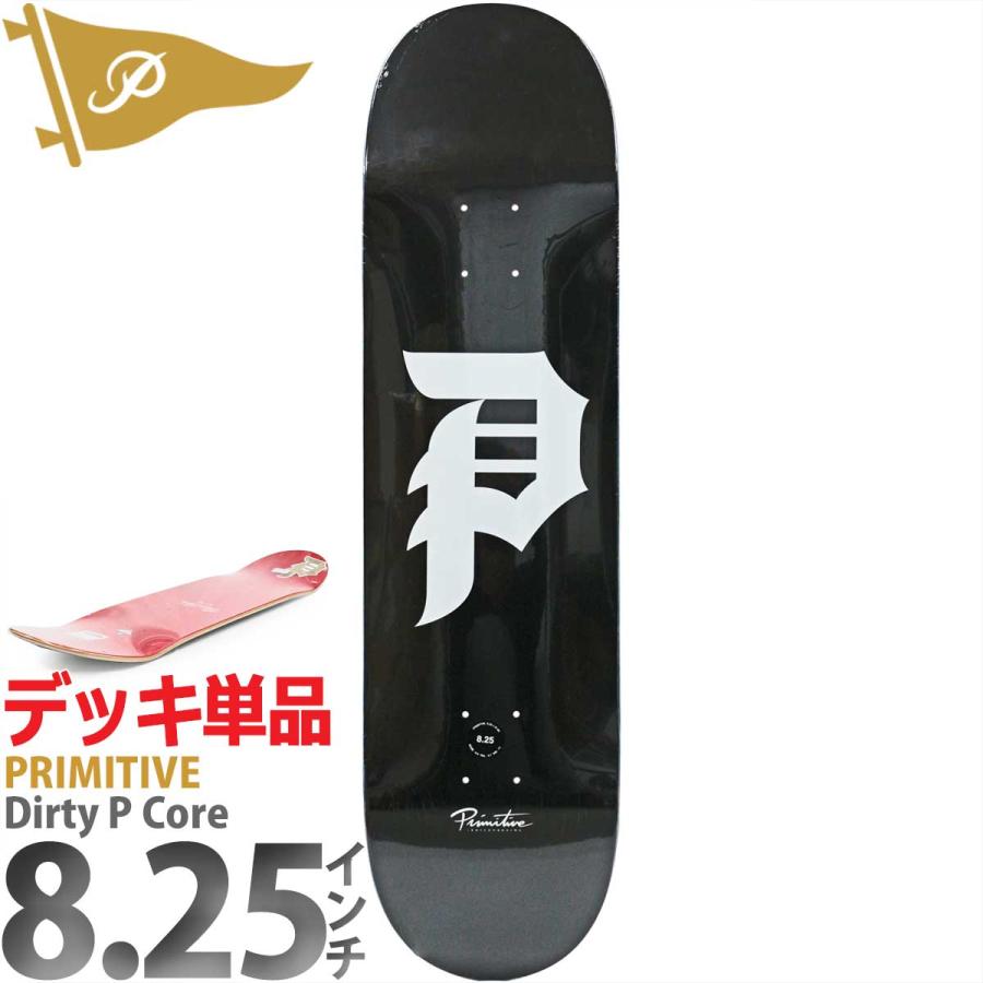 PRIMITIVE（プリミティブ） 8.25インチ スケボー デッキ Primitive
