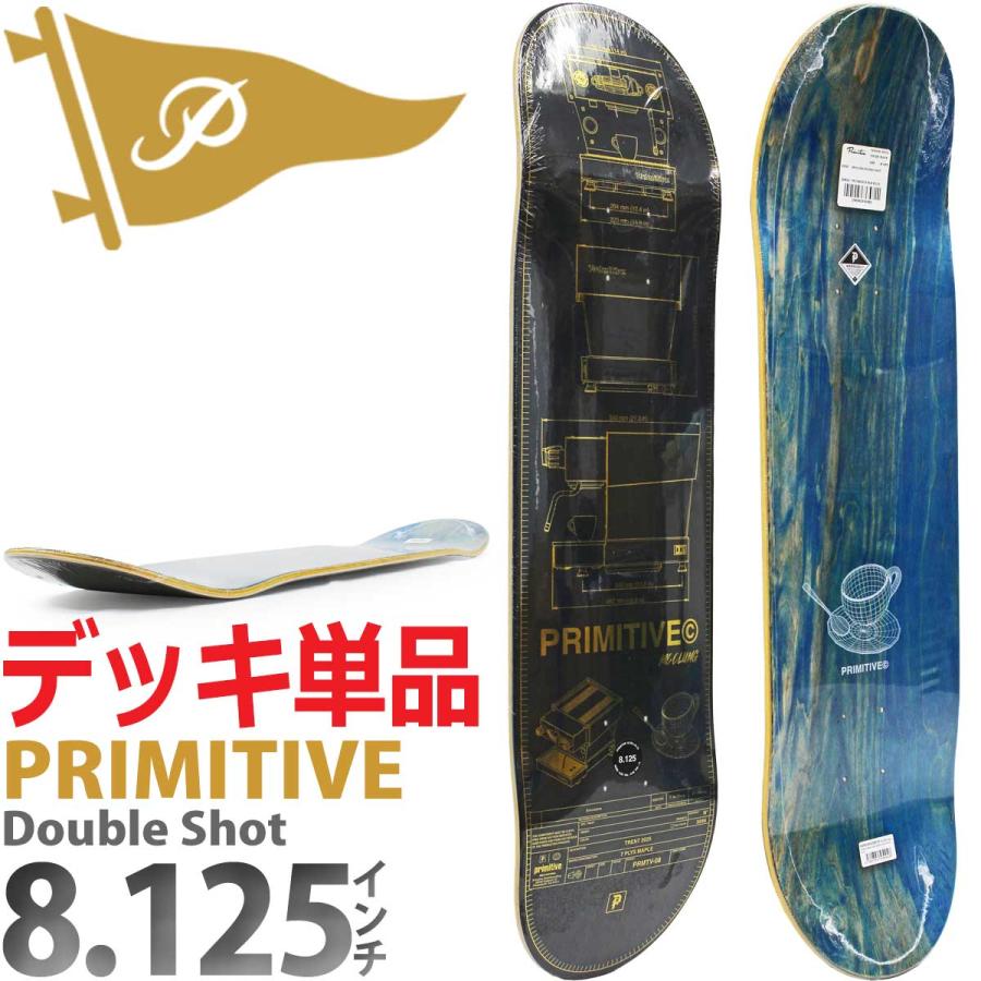 プリミティブ 8.125 PRIMITIVE プリミティブ 8.125インチ スケボー デッキ Primitive