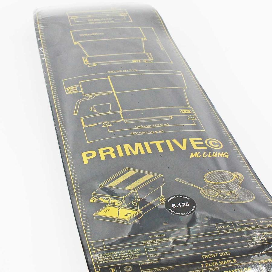 プリミティブ 8.125インチ スケボー デッキ Primitive Skateboard Pro Trent Mcclung Double Shot Deck 7PLY スケートボード 人気ブランド 板 | PRIMITIVE | 06