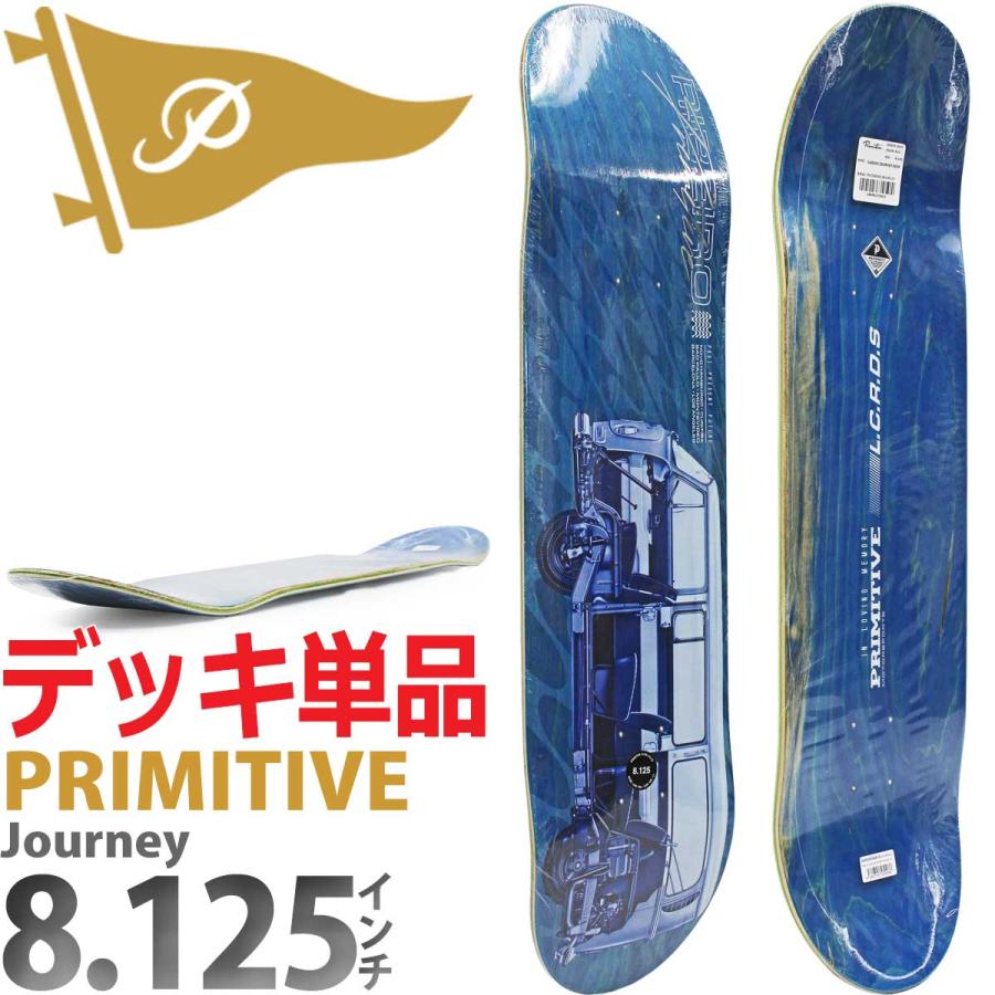 プリミティブ 8.125インチ スケボー デッキ Primitive Skateboard Pro Carlos Journey Deck 7PLY スケートボード 人気ブランド 板 | PRIMITIVE