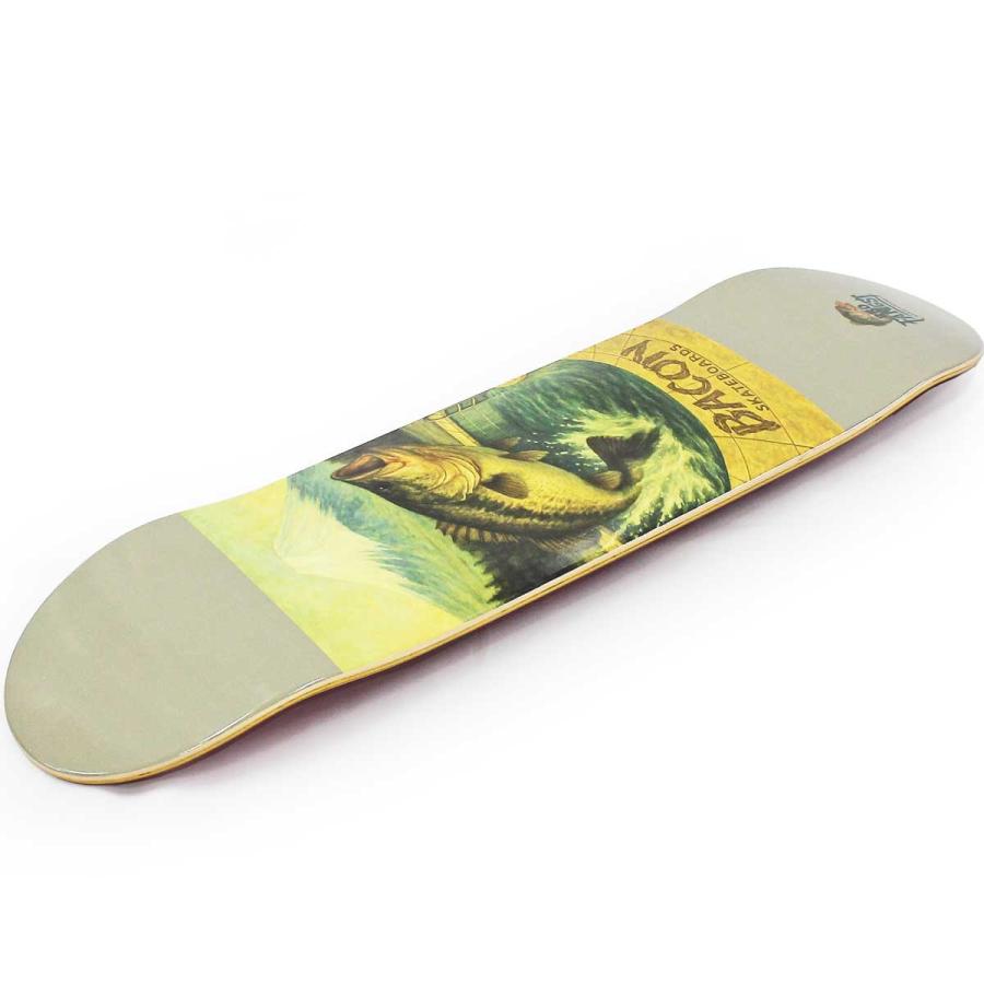 ベーコン 7.75インチ スケボー キッズデッキ Bacon Brofangst Deck ブロファングスト スケートボード ブラックバス フィッシング 釣り USメイド | ブランド登録なし | 02