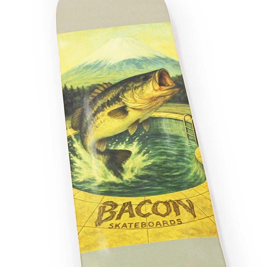 ベーコン 7.75インチ スケボー キッズデッキ Bacon Brofangst Deck ブロファングスト スケートボード ブラックバス フィッシング 釣り USメイド | ブランド登録なし | 06