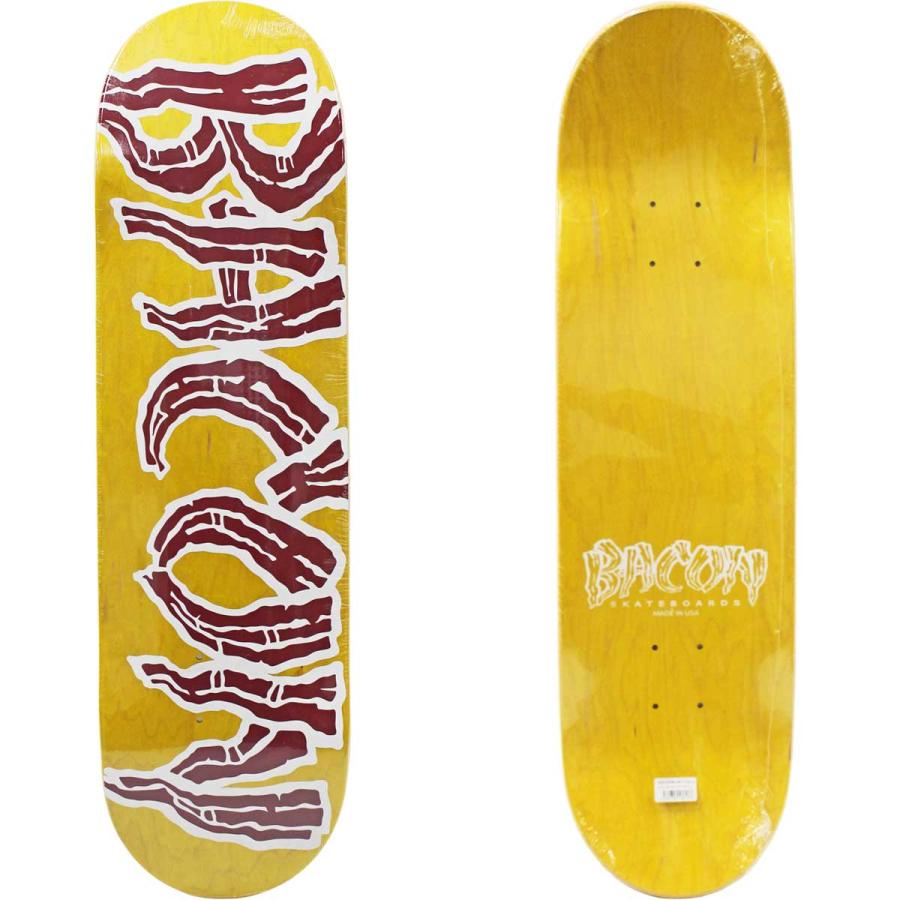 ベーコン 8.5インチ スケボー デッキ Bacon OG Logo Price Point Deck スケートボード 人気 おすすめ ブランド 板 | ブランド登録なし | 01