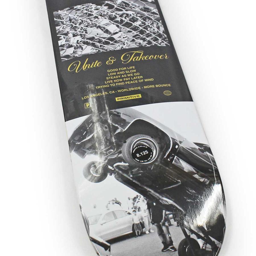 プリミティブ スケボー デッキ 8.125インチ Primitive Skateboards Bounce Deck バウンス 7PLY カナディアンメイプル カットバック | PRIMITIVE | 06