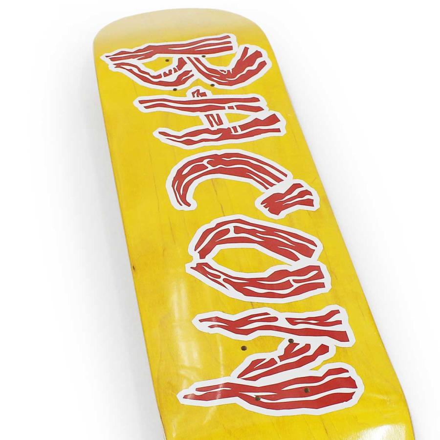 ベーコン スケボー デッキ 8.0インチ Bacon OG Logo Grassfiber 6PLY Deck スケートボード ロゴ グラスファイバー 薄い 軽い 高耐久性 | ブランド登録なし | 06