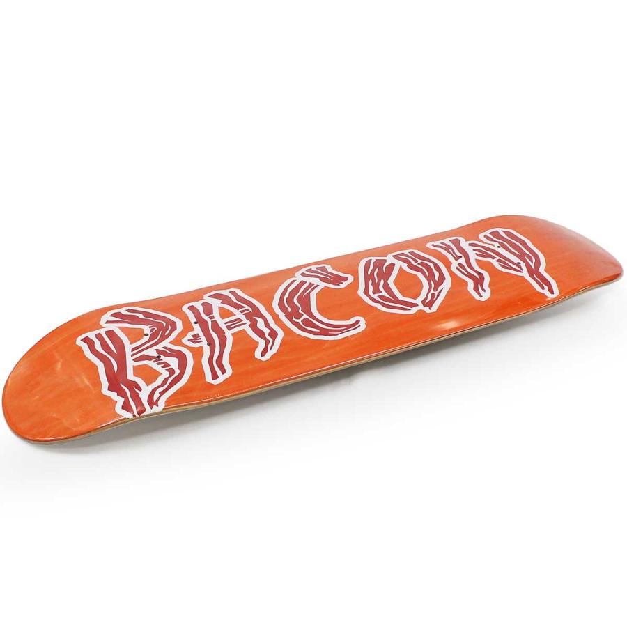 ベーコン スケボー キッズデッキ 7.5x28.5インチ Bacon OG Logo Grassfiber 6PLY Deck スケートボード ロゴ グラスファイバー 薄い 軽い 高耐久性 | ブランド登録なし | 02