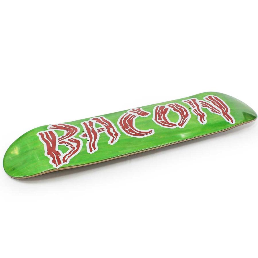 ベーコン スケボー キッズデッキ 7.375x28インチ Bacon OG Logo Grassfiber 6PLY Deck スケートボード ロゴ グラスファイバー 薄い 軽い 高耐久性 | ブランド登録なし | 02