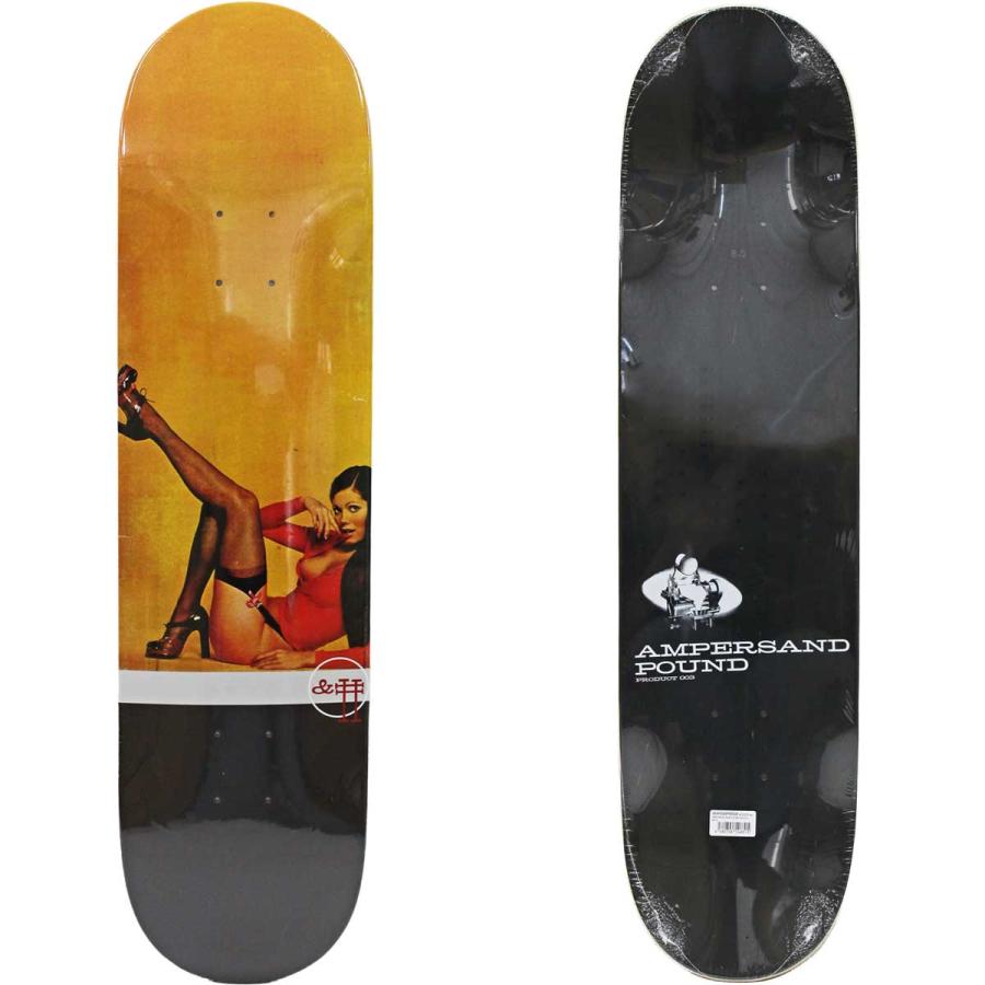 アンパサンド パウンド スケボー デッキ 8.0インチ Ampersand Pound Skateboards Stork Deck ストーク スケートボード 板 単品 | ブランド登録なし | 01
