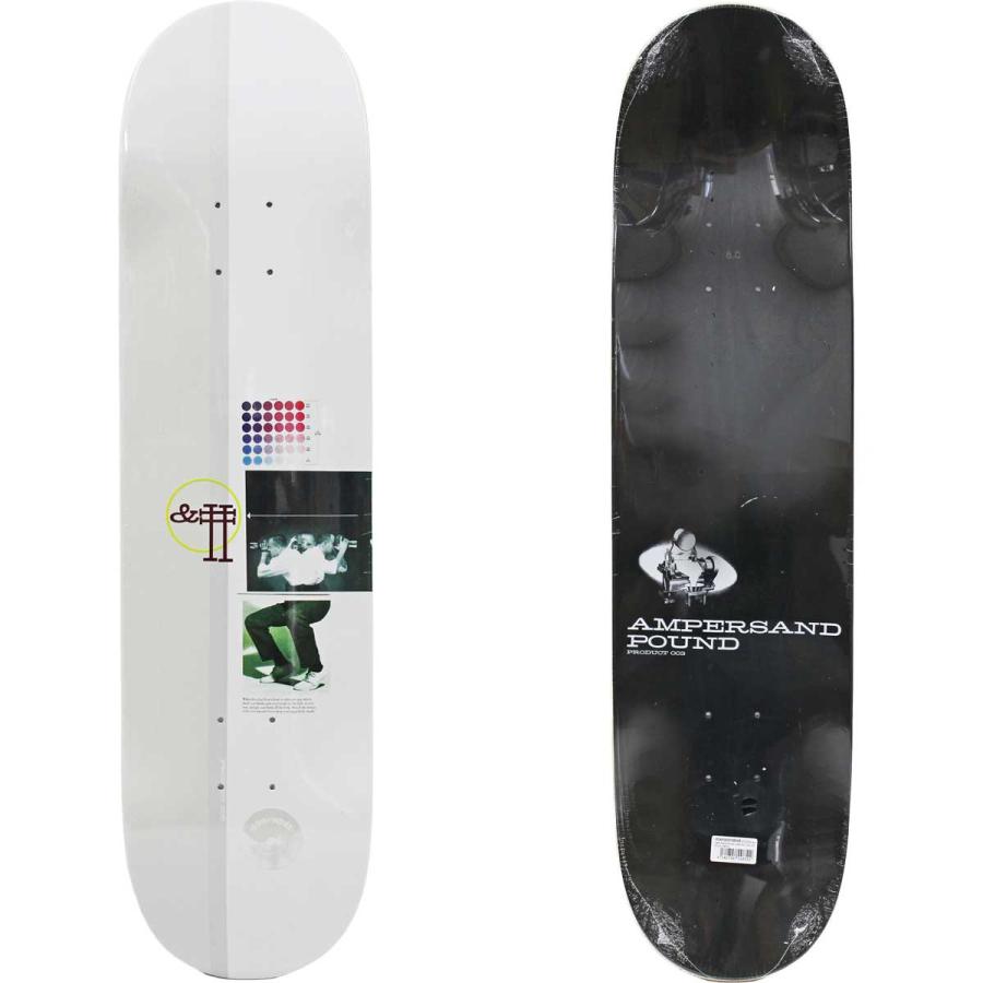 アンパサンド パウンド スケボー デッキ 8.0インチ Ampersand Pound Skateboards Loophole Collab Balance Cruiser Deck ループホール スケートボード 板 単品 | ブランド登録なし | 01