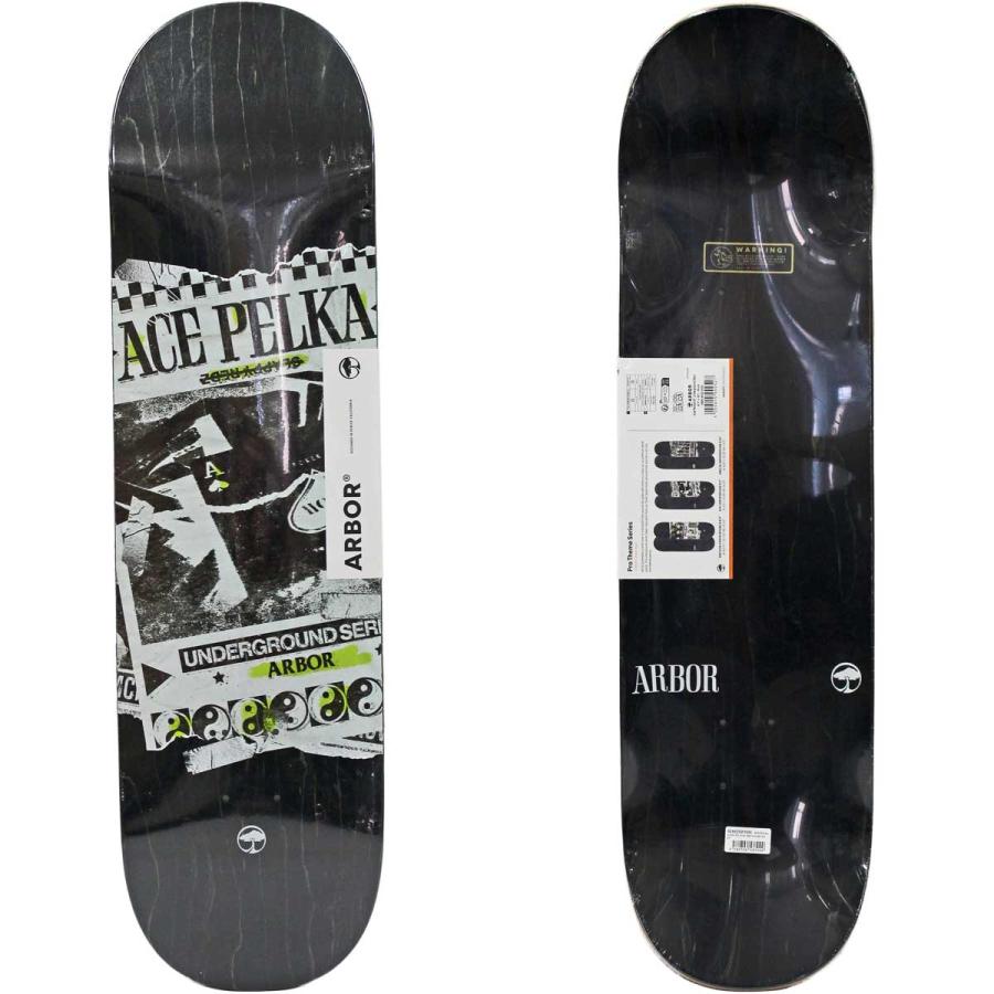 アーバー 8.5インチ スケボー デッキ Arbor Skateboards Pro Ace Underground 7PLY Deck スケートボード 人気 ブランド スケボーデッキ 板 通販 | ブランド登録なし | 01