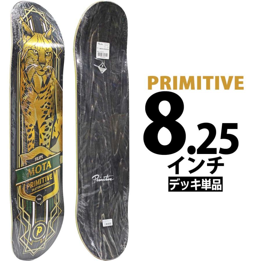 プリミティブ スケボー デッキ 8.25インチ Primitive Pro Filipe Lynx Deck スケートボード プロ フィリペモタ リンクス 人気ブランド 板 | PRIMITIVE
