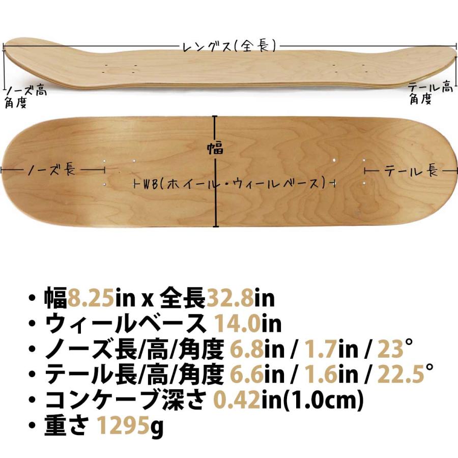 プリミティブ スケボー デッキ 8.25インチ Primitive Pro Filipe Lynx Deck スケートボード プロ フィリペモタ リンクス 人気ブランド 板 | PRIMITIVE | 07