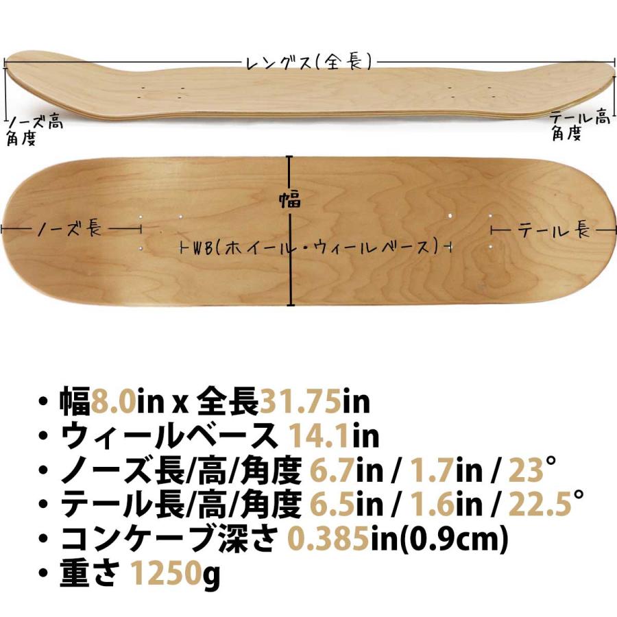 PRIMITIVE（プリミティブ） スケボー デッキ 7.75インチ Primitive Pro