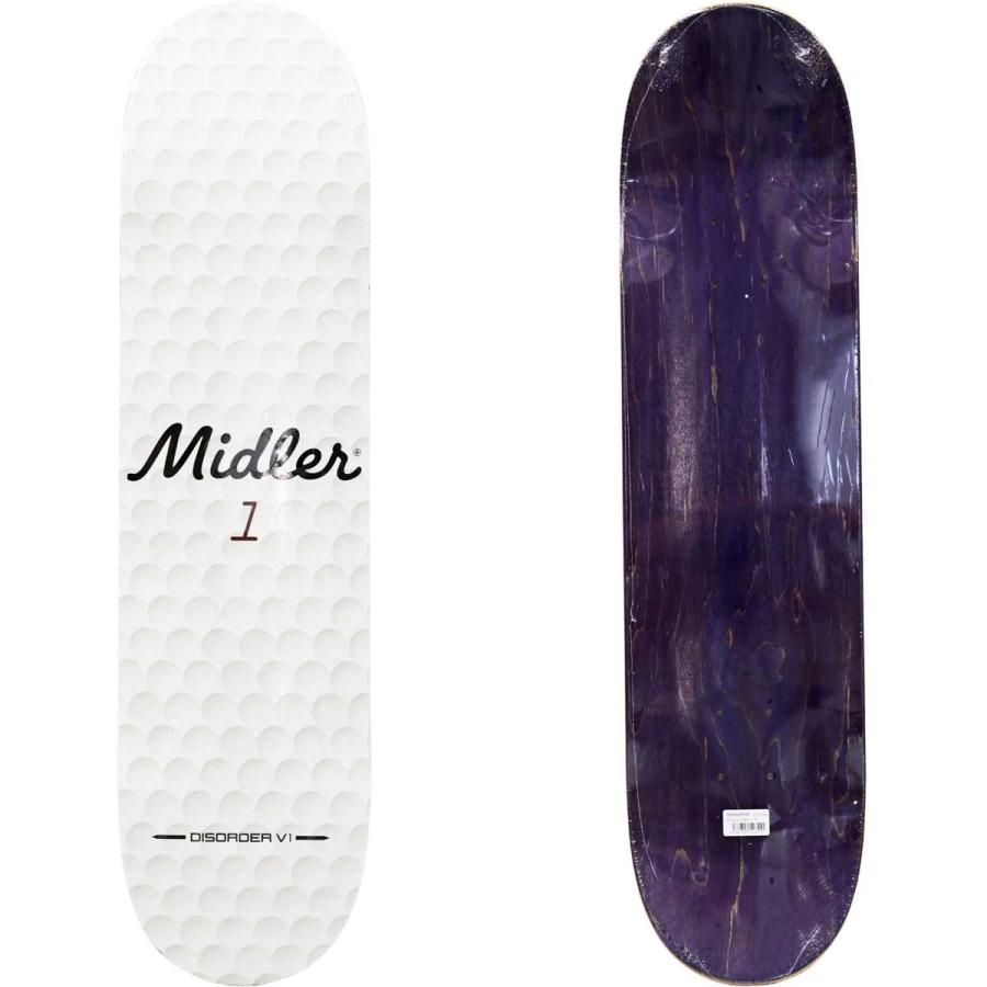 ディスオーダー 8.0インチ スケボー デッキ Disorder Pro Midler V1 Deck ゴルフ スケートボード 7PLY BBS ジェネレーター メキシコ製 | ブランド登録なし | 01