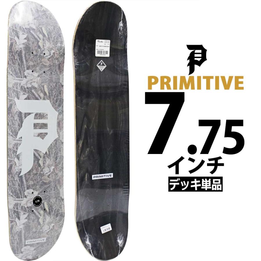 プリミティブ スケボー デッキ 7.75インチ Primitive Dirty P Ginza Camo Deck スケートボード ダーティーピー ギンザカモ 人気ブランド 板 | PRIMITIVE