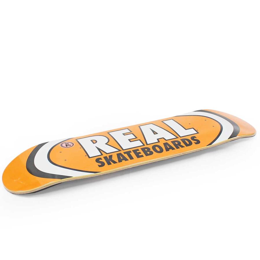 リアル スケボー デッキ 7.5インチ Real Classic Team Oval True Mids Deck スケートボード クラシック チーム オーバル 人気ブランド 板 | DELUXE | 02