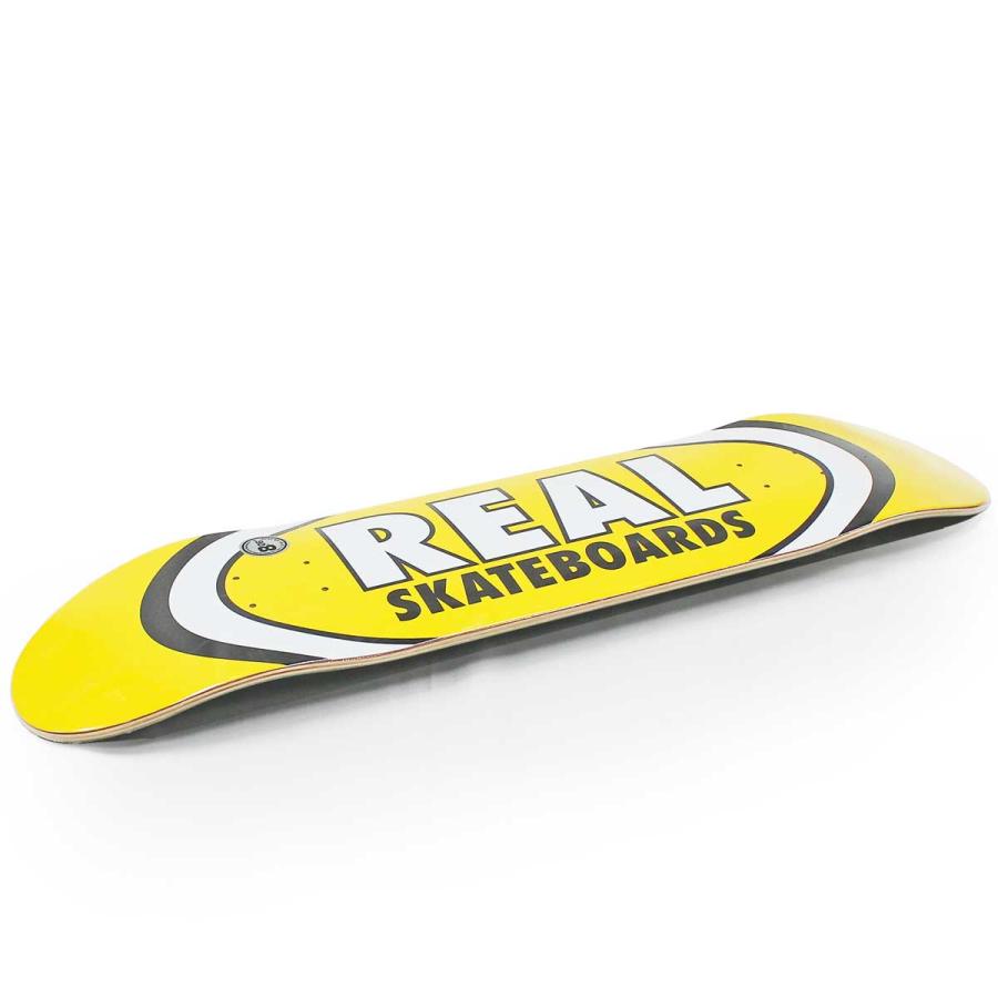 リアル スケボー デッキ 8.06インチ Real Classic Team Oval Deck スケートボード クラシック チーム オーバル 人気ブランド 板 | DELUXE | 02