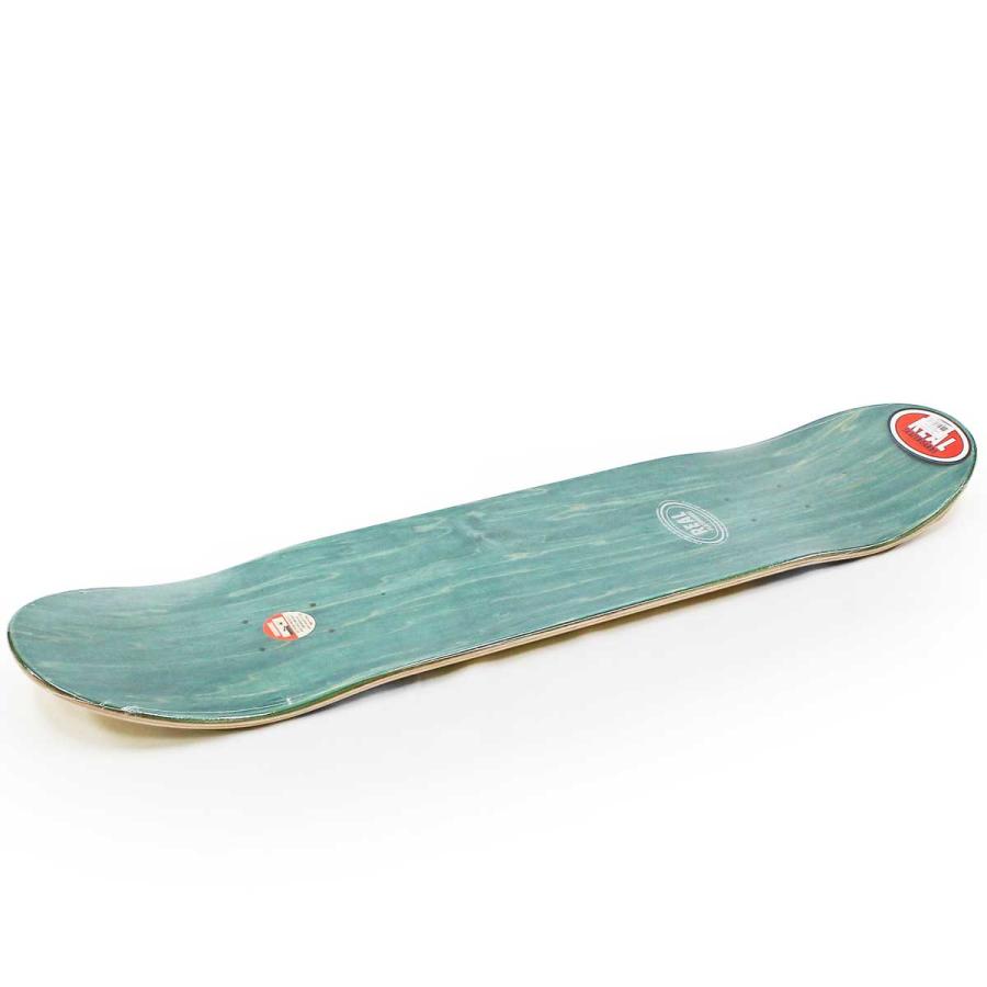 リアル スケボー デッキ 8.06インチ Real Classic Team Oval Deck スケートボード クラシック チーム オーバル 人気ブランド 板 | DELUXE | 03