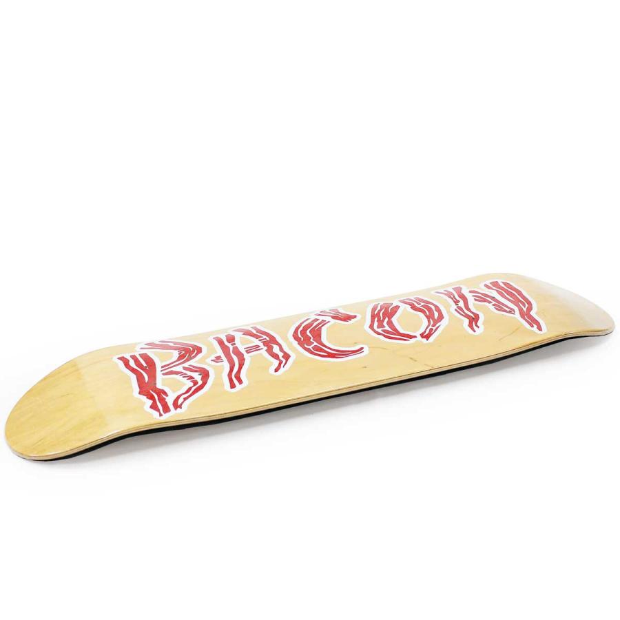 ベーコン スケボー デッキ 7.5x30.75インチ Bacon OG Logo Fiber Grass 7PLY Deck スケートボード ロゴ カナディアンメイプル 強い 弾く 高耐久 | ブランド登録なし | 02