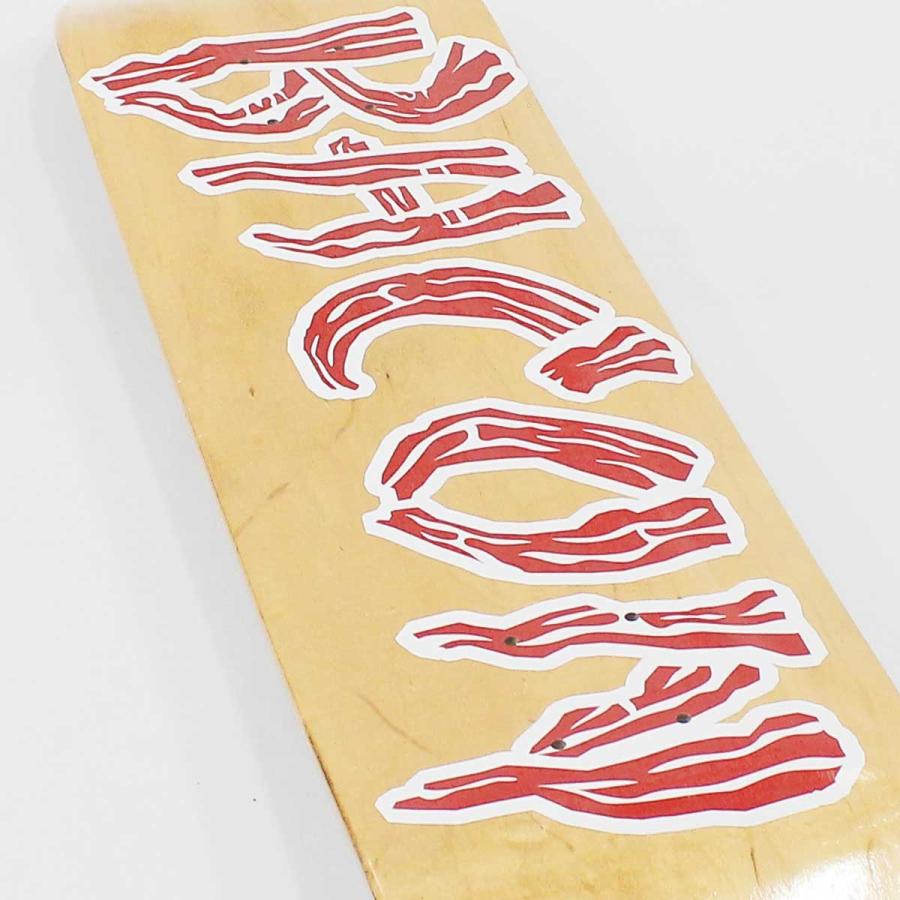 ベーコン スケボー デッキ 7.5x30.75インチ Bacon OG Logo Fiber Grass 7PLY Deck スケートボード ロゴ カナディアンメイプル 強い 弾く 高耐久 | ブランド登録なし | 06