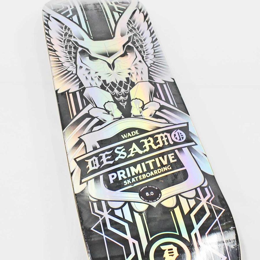 プリミティブ スケボー デッキ 8.0インチ PrimitivePro Desarmo OWL Spectra Deck スケートボード  ウェイドデザルモ プロモデル ホログラム 板 | PRIMITIVE | 06