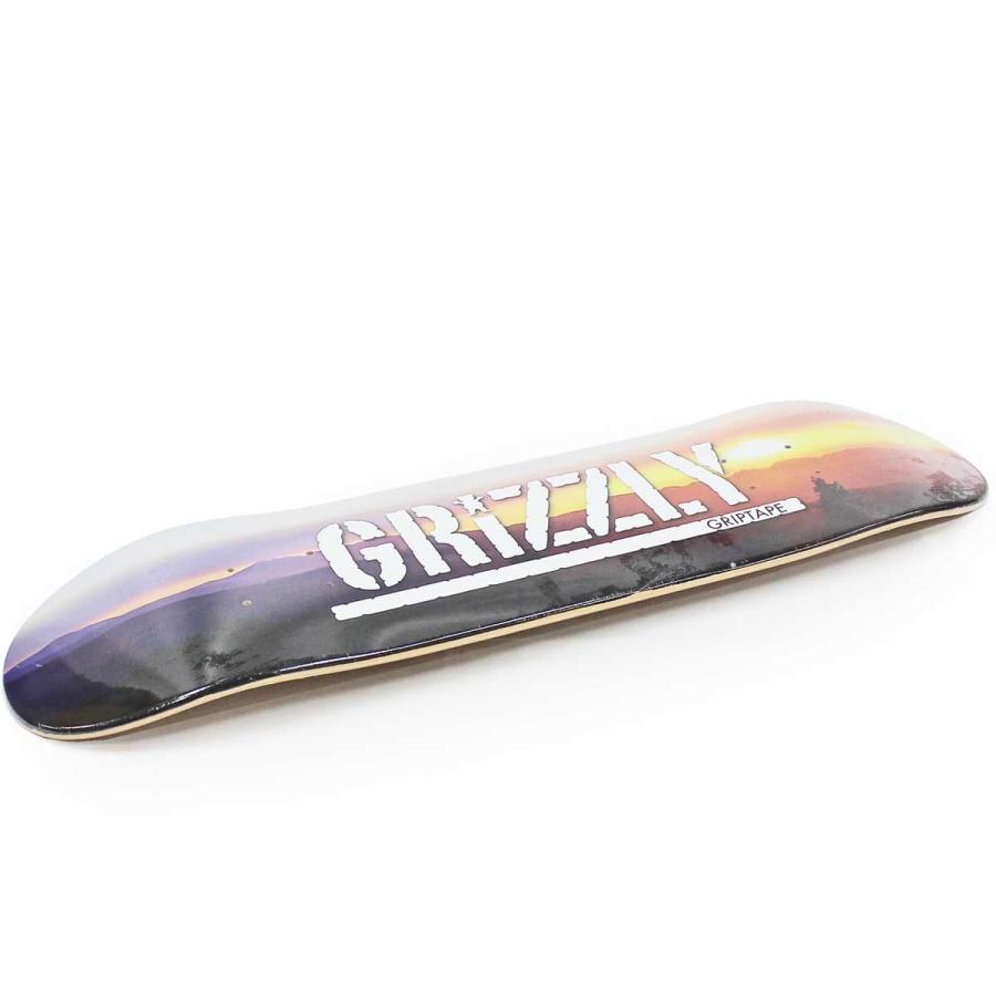 グリズリー 7.375インチ スケボー キッズデッキ Grizzly Skateboards Sunset Stamp Kids Deck スケートボード 子供 小学生 スケボーデッキ 板 | GRIZZLY | 02