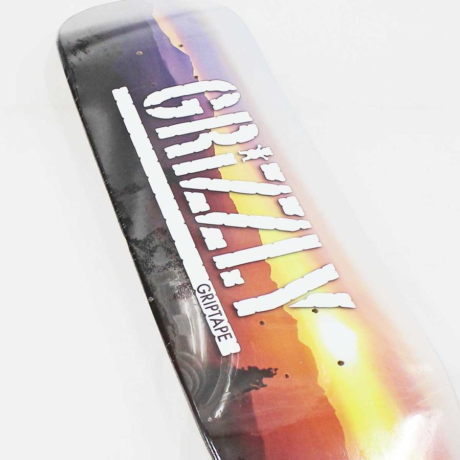 グリズリー 7.375インチ スケボー キッズデッキ Grizzly Skateboards Sunset Stamp Kids Deck スケートボード 子供 小学生 スケボーデッキ 板 | GRIZZLY | 06
