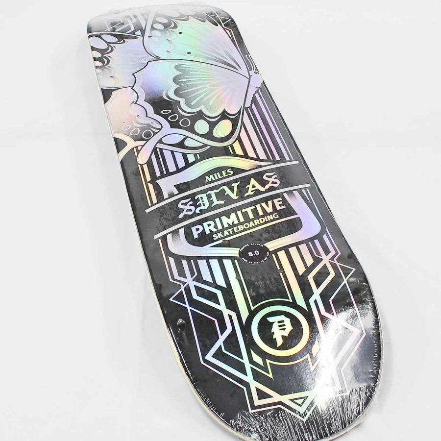 プリミティブ スケボー デッキ 8.0インチ Primitive Pro Silvas Butterfly Spectra Deck スケートボード マイルスシルバス プロモデル ホログラム 板 | PRIMITIVE | 06