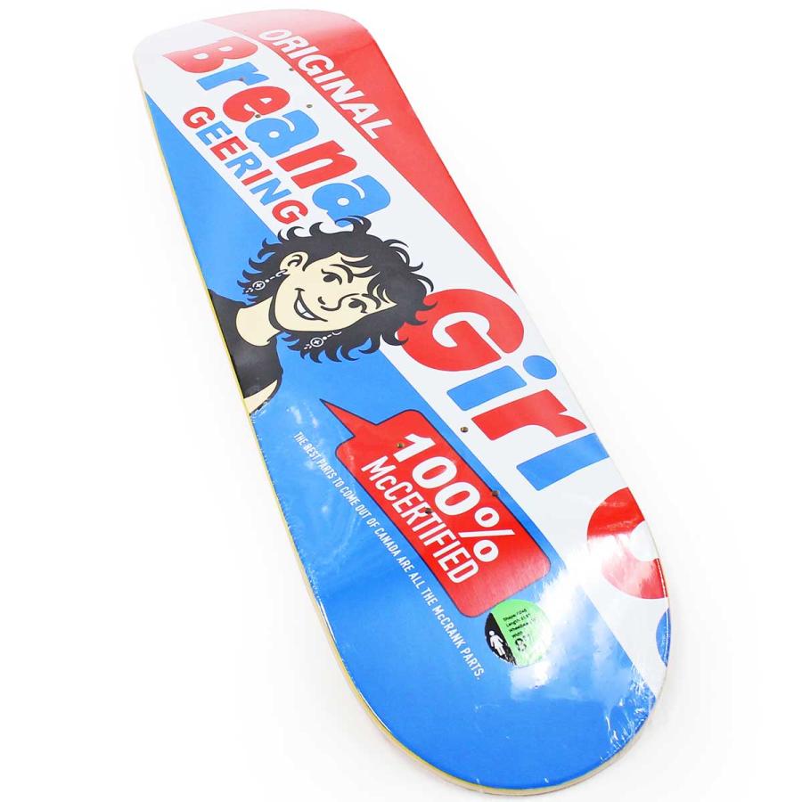 ガール スケボー デッキ 8.0インチ Girl Pro Geering Bubble Gum Deck スケートボード ブリアナギーリング プロモデル スケボー女子 板 | CRAILTAP | 06