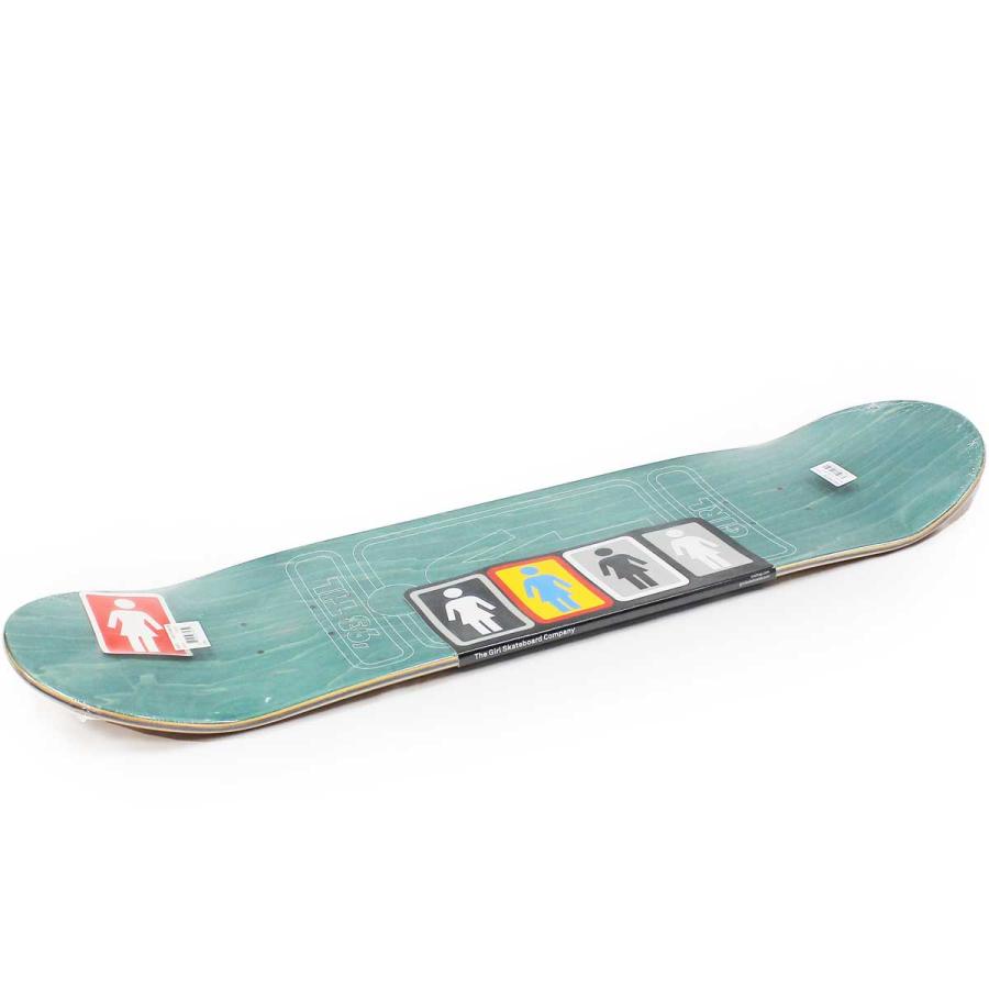 ガール スケボー デッキ 8.0インチ Girl Pro Davis 93 Til Deck スケートボード ローワンデイビス プロモデル 板 | CRAILTAP | 03