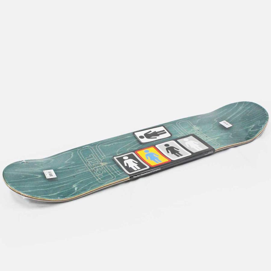 ガール スケボー デッキ 7.75インチ Girl Skateboard Pro Sean Malto 93Til Deck スケートボード プロ ショーンマルト 93ティル 板 | CRAILTAP | 03