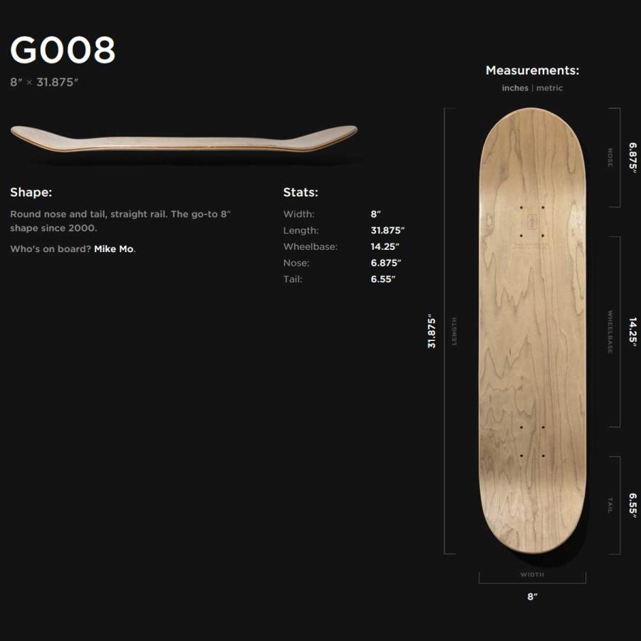 ガール スケボー デッキ 8.0インチ Girl Skateboard Pro Rick McCrank Sans Deck スケートボード プロ リックマックランク サンズ 板 | CRAILTAP | 07