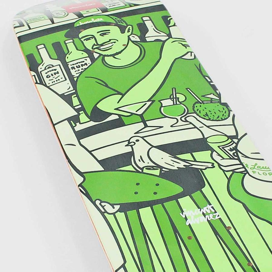 チョコレート スケボー デッキ 8.25インチ Chocolate Skateboard Pro Alvarez Bar Series 3 Deck スケートボード プロ ヴィンセントアルバレズ 板 | CHOCOLATE | 06