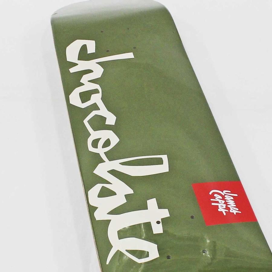 チョコレート スケボー デッキ 7.75インチ Chocolate Skateboard Pro Capps OG Chunk Deck スケートボード プロ キャップス オリジナルチャンク 板 | CHOCOLATE | 06