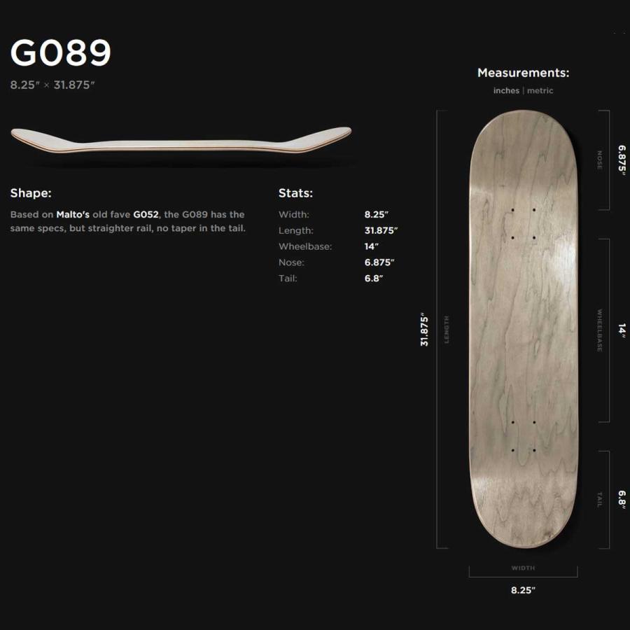 チョコレート スケボー デッキ 8.25インチ Chocolate Skateboard Pro Capps Dream Darlings Deck スケートボード プロ キャップス ドリームダーリンズ 板 | CHOCOLATE | 07