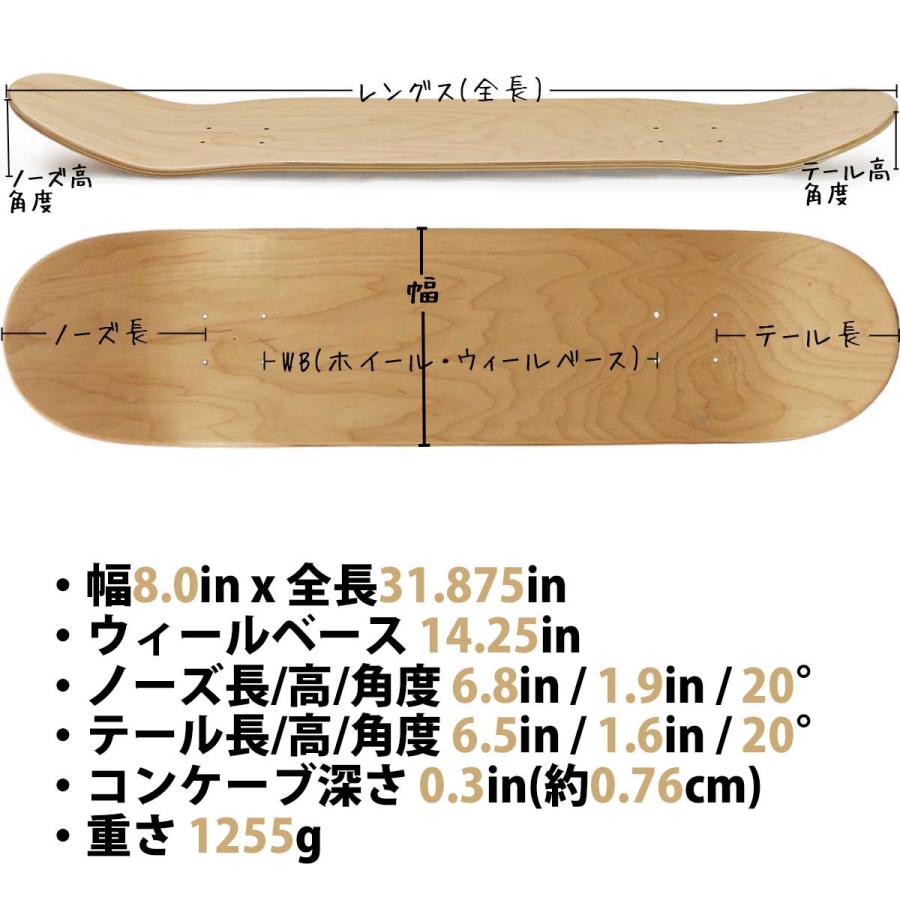 チョコレート スケボー デッキ 8.0インチ Chocolate Skateboard Pro Daewon Portrait Deck スケートボード プロ デーウォン ポートレイト 板 | CHOCOLATE | 09