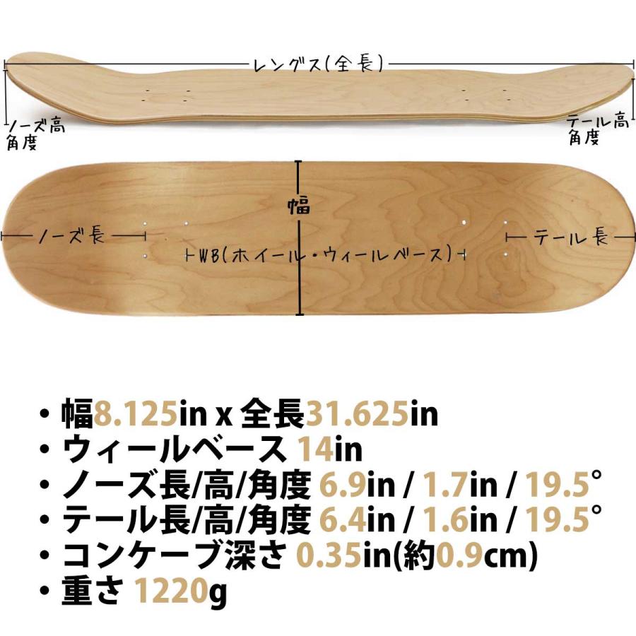 チョコレート スケボー デッキ 8.125インチ Chocolate Skateboard Pro Fernandez OG Chunk Deck スケートボード プロ フェルナンデス オリジナルチャンク 板 | CHOCOLATE | 07