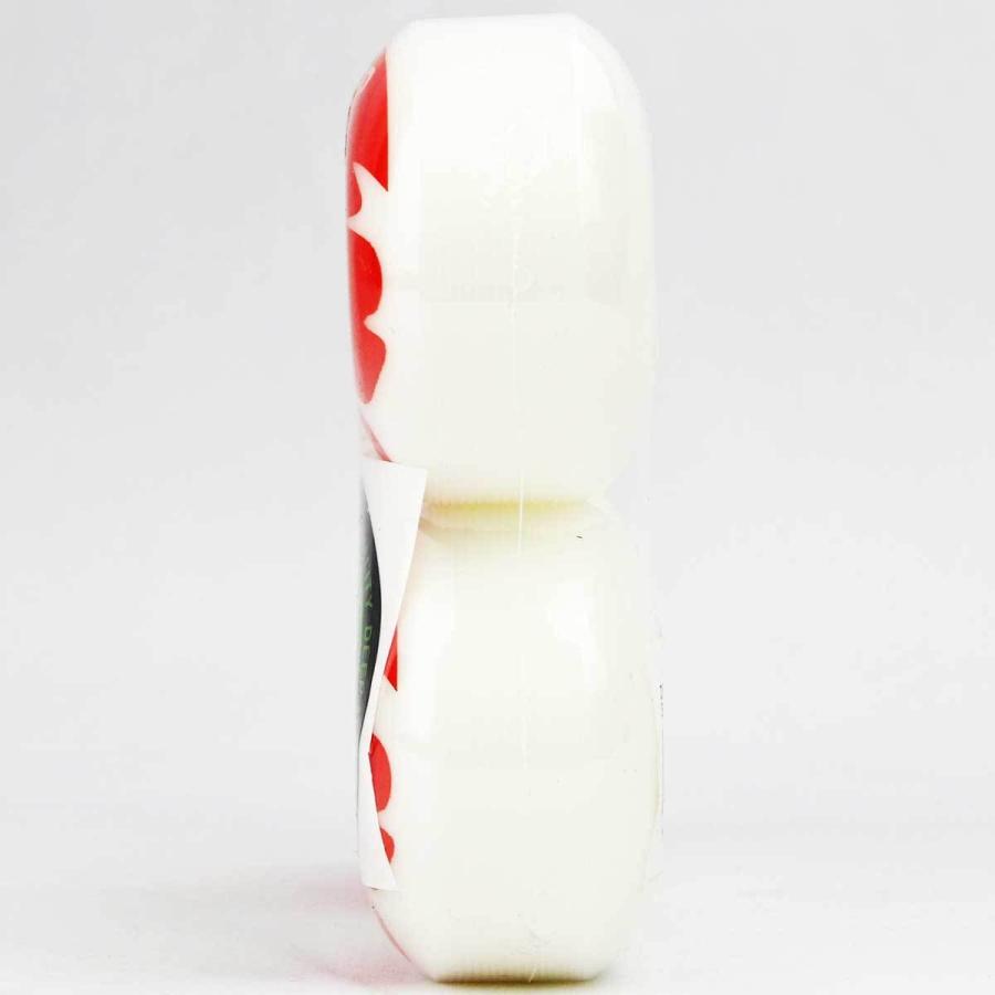 ディープマウンテン 52mm 85A スケボー ソフトウィール ホワイト ブラック DEEP MOUNTAIN Soft Wheels White Black スケートボード タイヤ 白 黒 | サーパス | 05