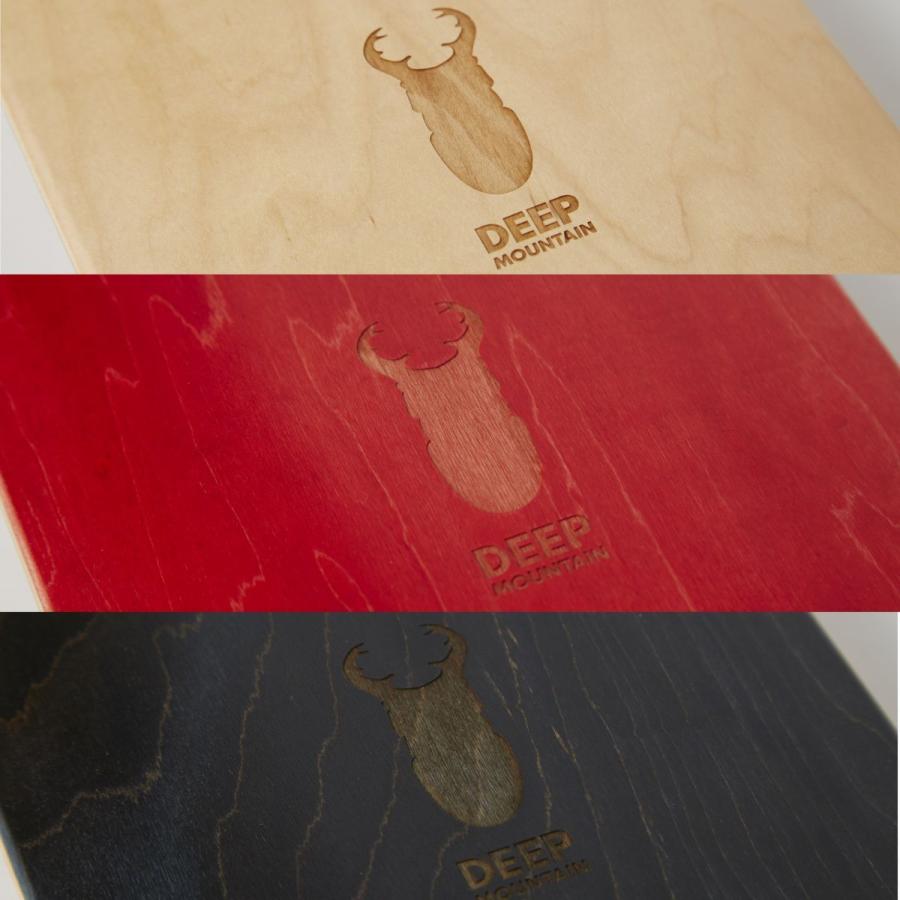 ディープマウンテン スケボー デッキ 7.375 7.5 7.75 8.0 8.125 インチ DEEP MOUNTAIN MIYAMA Vertical Stamping スケートボード  女子 キッズ | サーパス | 05