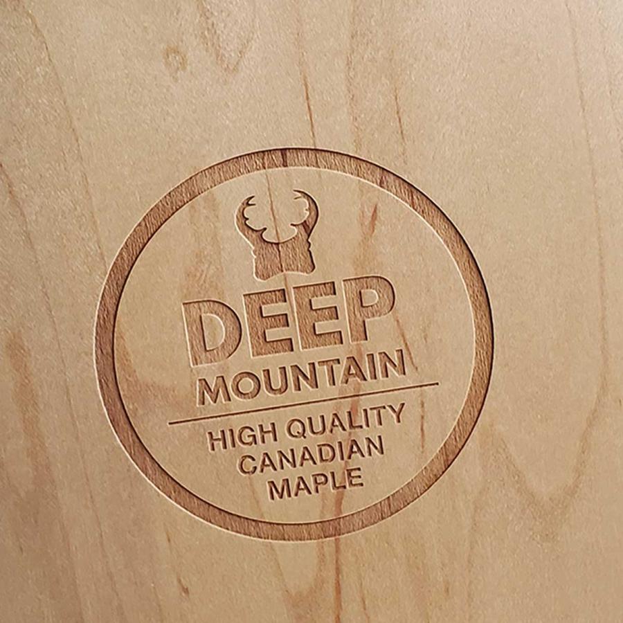 ディープマウンテン キッズ スケボー デッキ サークルロゴ 7.25 7.375 7.5インチ DEEP MOUNTAIN Circle Logo Deck スケートボード | サーパス | 08