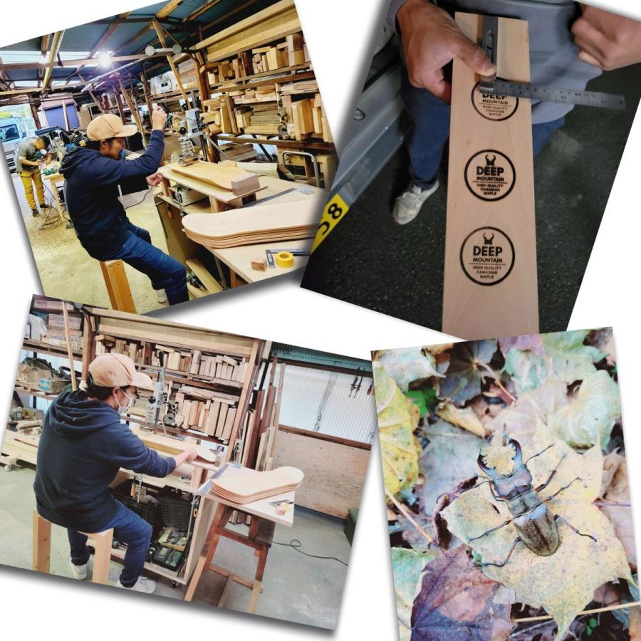 ディープマウンテン DEEP MOUNTAIN サークル MIYAMA CIRCLE STAMPING DECK スケボー デッキ 7.375 7.5 7.75 8.0 8.125 inch  スケボーデッキ | サーパス | 09