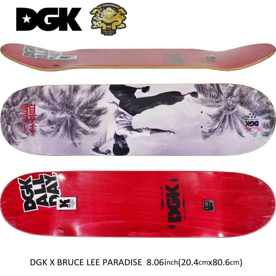 DGK 8.06インチ スケボー デッキ ブルースリー スケートボード Bruce 